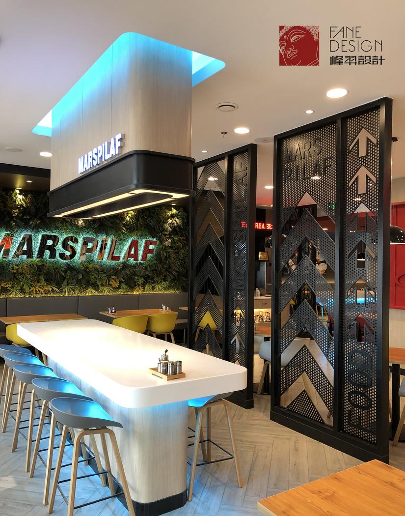 新时尚快餐“火星抓饭” | 融入科技感的空间设计-6