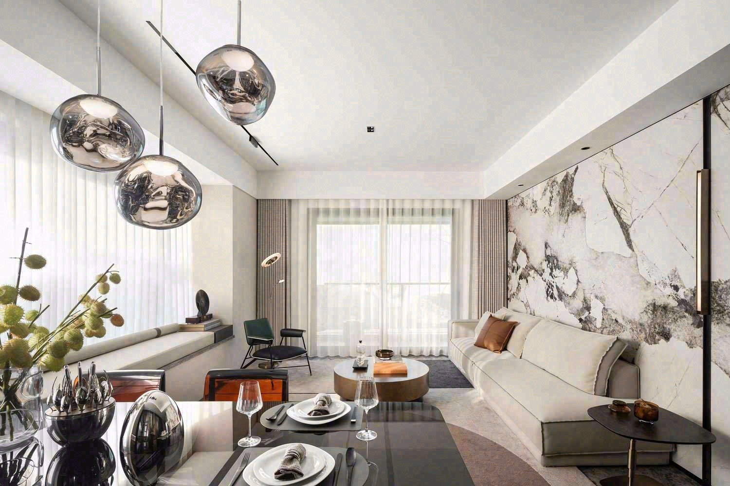 嘉华嘉俊庭展示中心&样板间丨中国上海丨ONE HOUSE DESIGN 壹舍设计-38