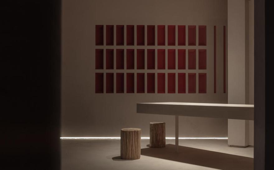 弧线串联的艺术展厅丨诗享家空间设计事务所-14