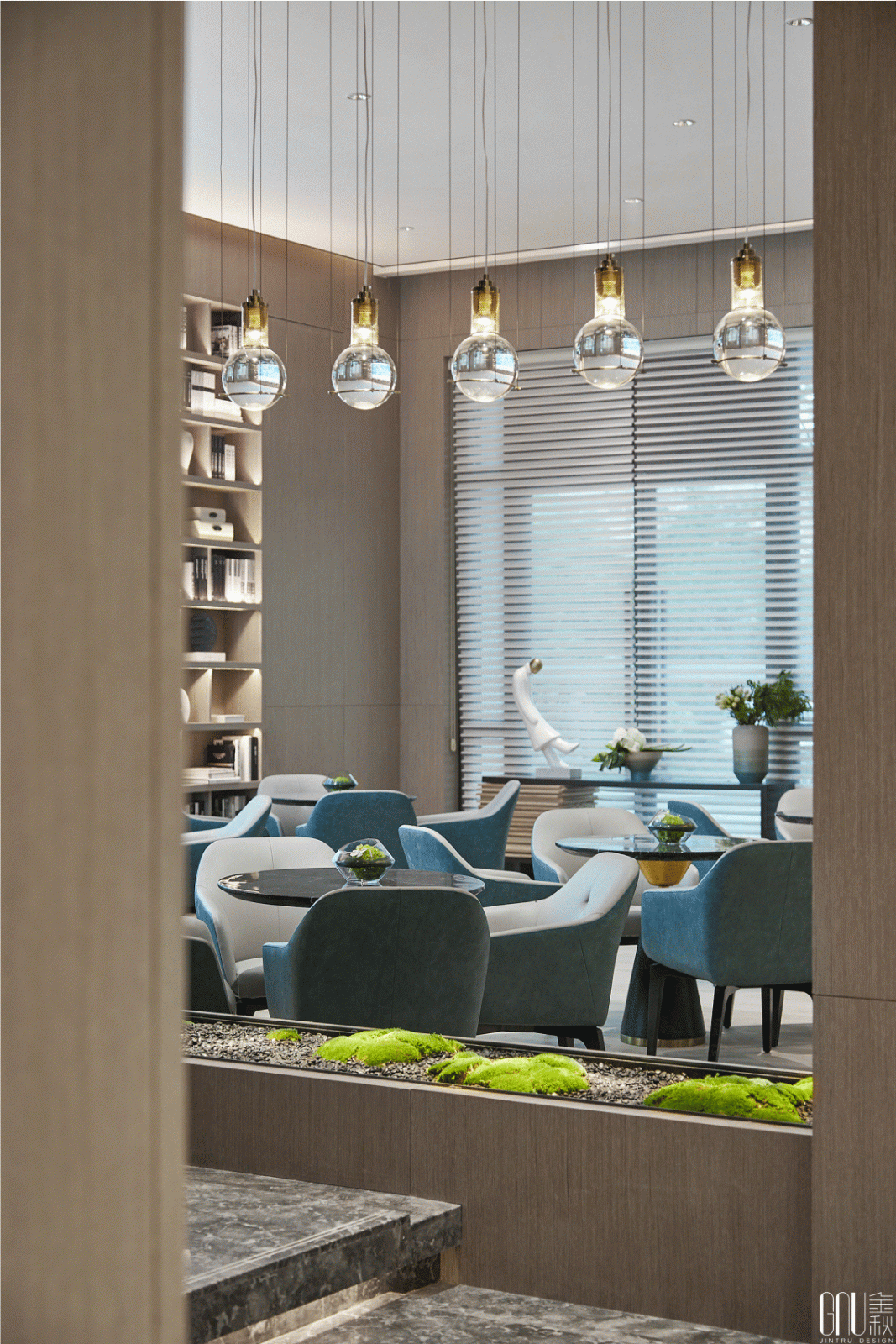 GNU金秋设计佛山万科金域学府  腹有诗书气自华 最是书香能致远-15