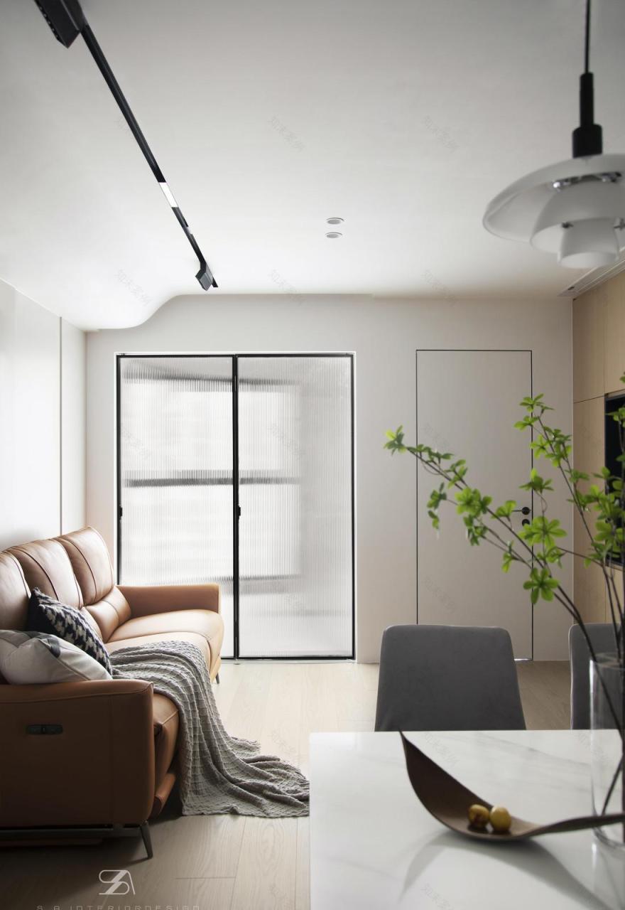 76 平方简约收纳之家丨十安空间设计-29