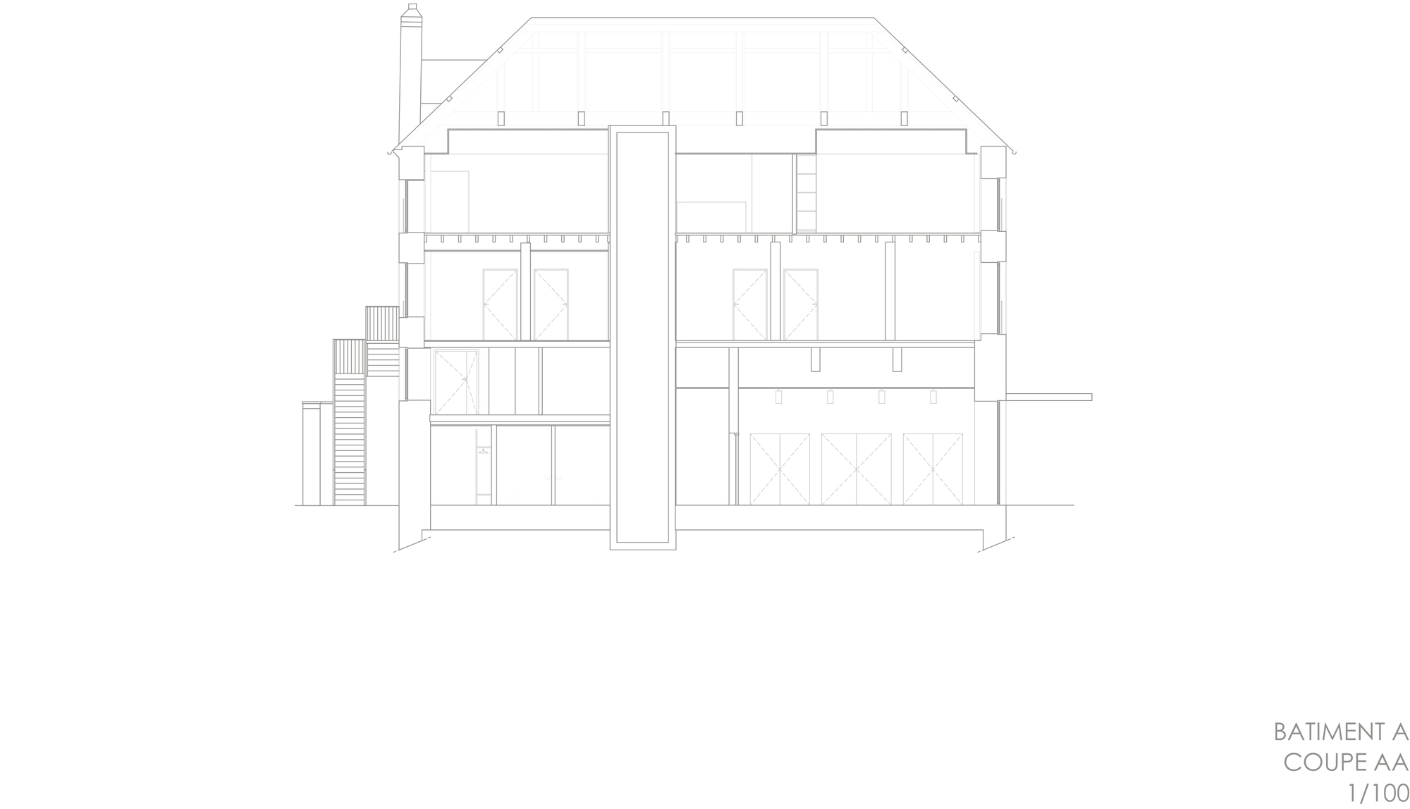 Rotation Workshops 多功能厅和协会大楼丨法国丨ACAU Architects-52