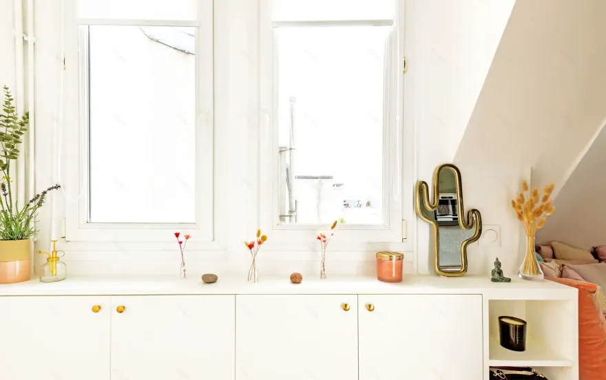 巴黎 30m2 多彩小户型公寓设计-9