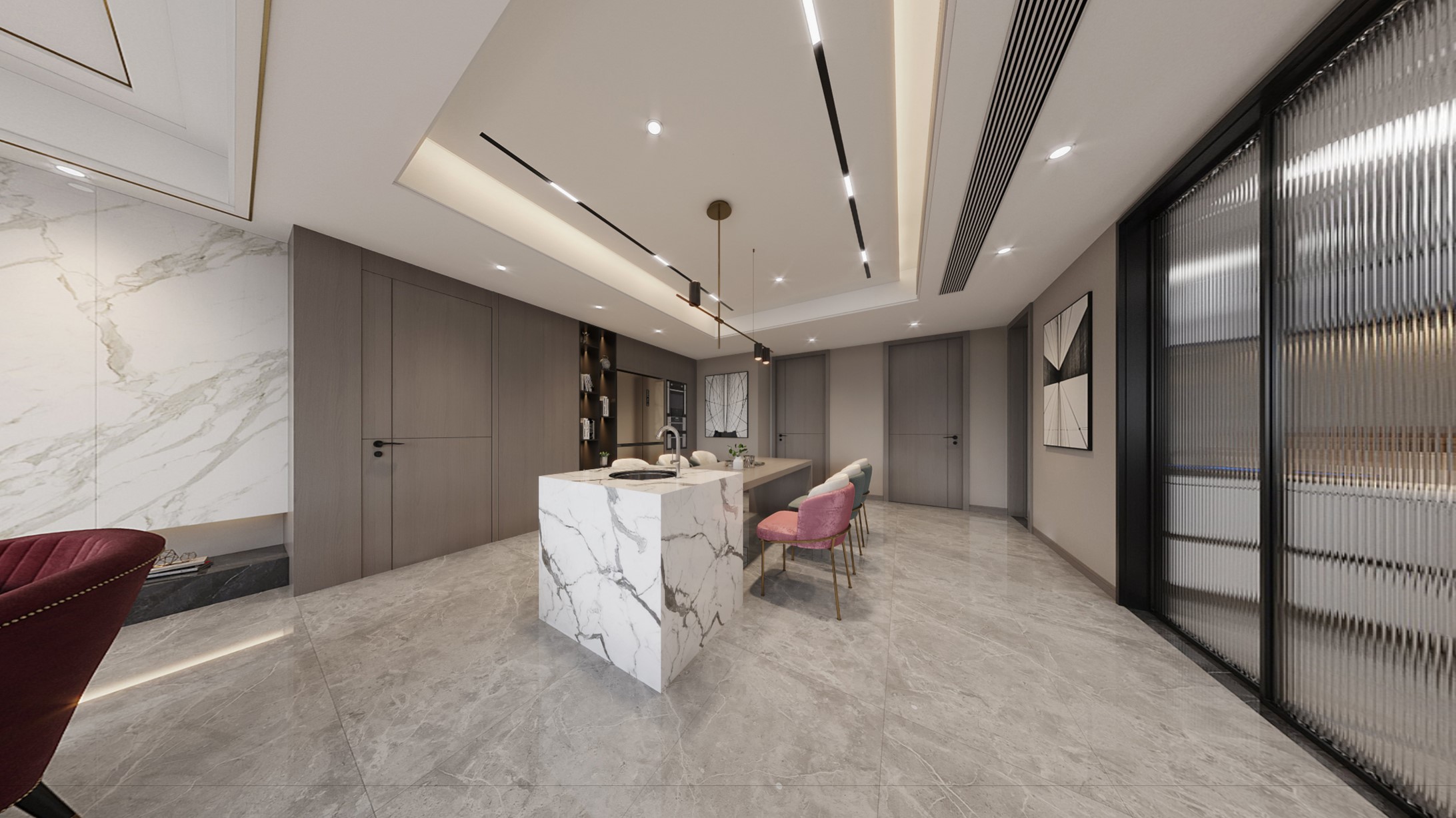 麓湖生态城 260 方现代风格赏析丨中国成都丨圣都家居装饰有限公司-12