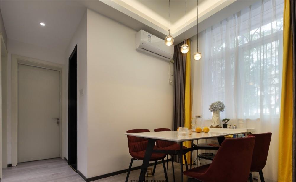 同筑设计丨静谧温馨的居家空间-19