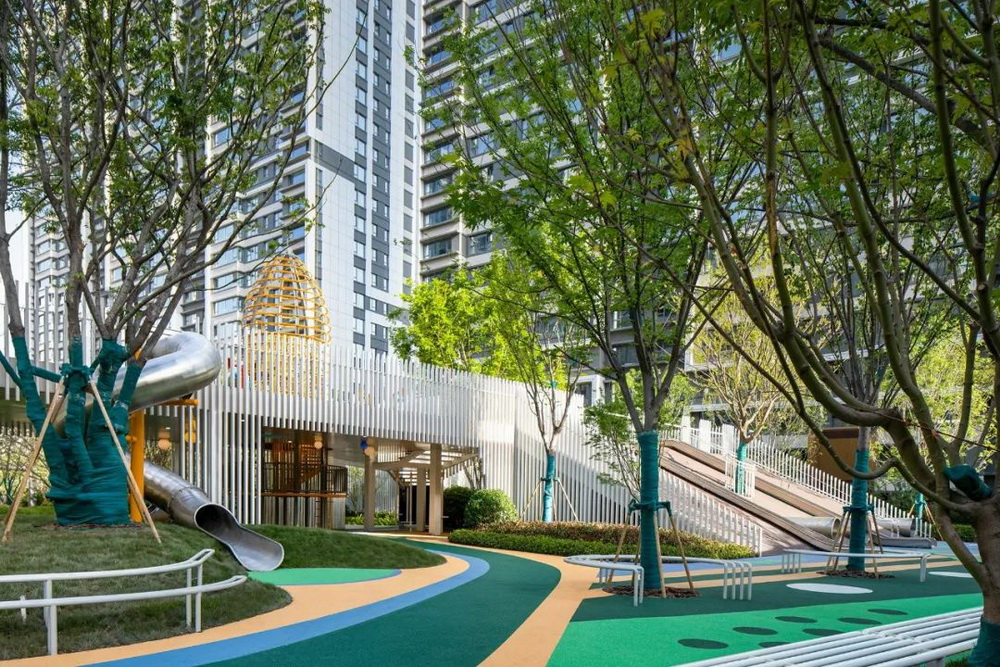 济南奥体铂悦府景观设计丨中国济南丨魏玛设计成都分公司-26