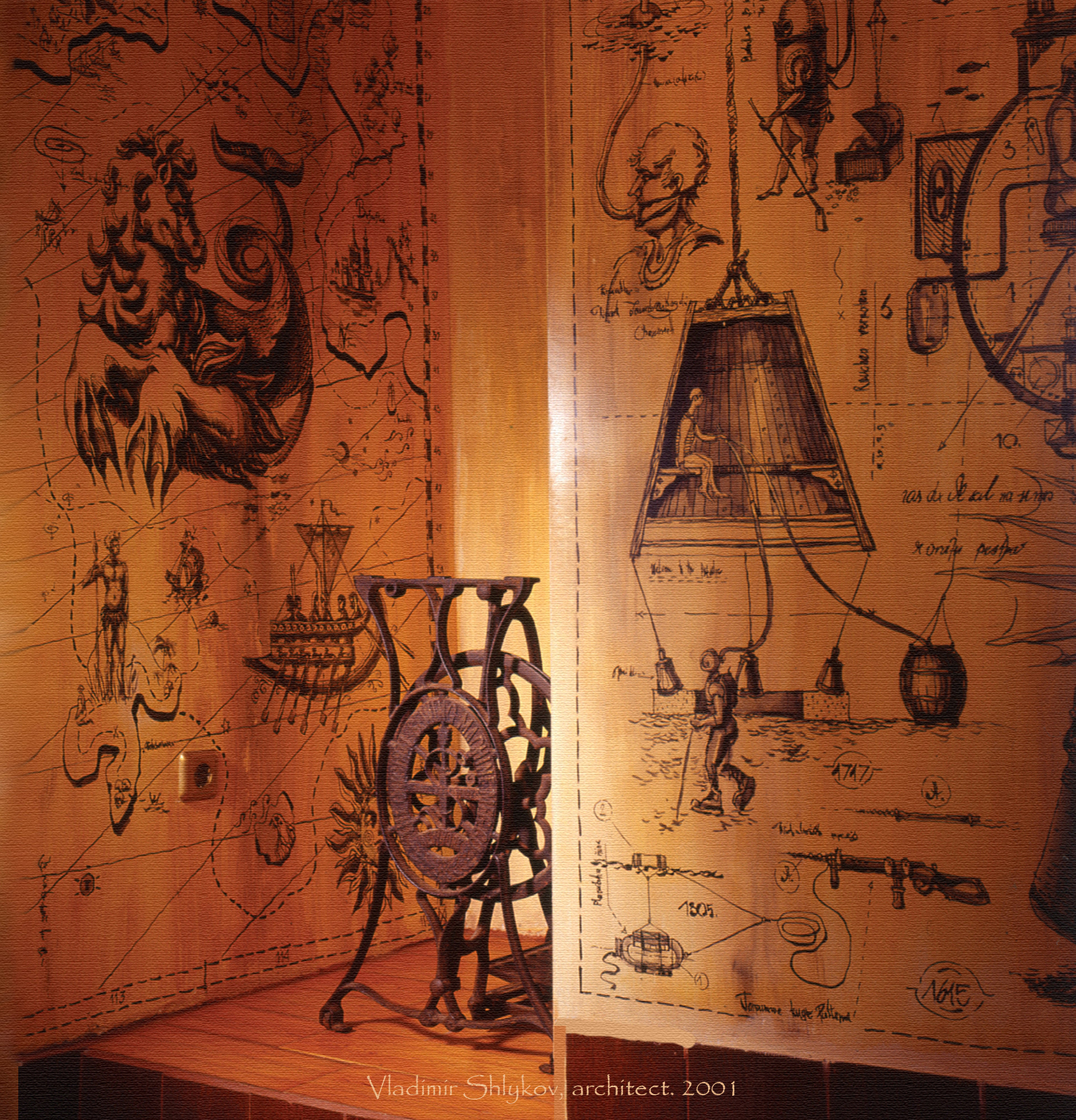 Portfolio. Interiors. Architecture of buildings.-192