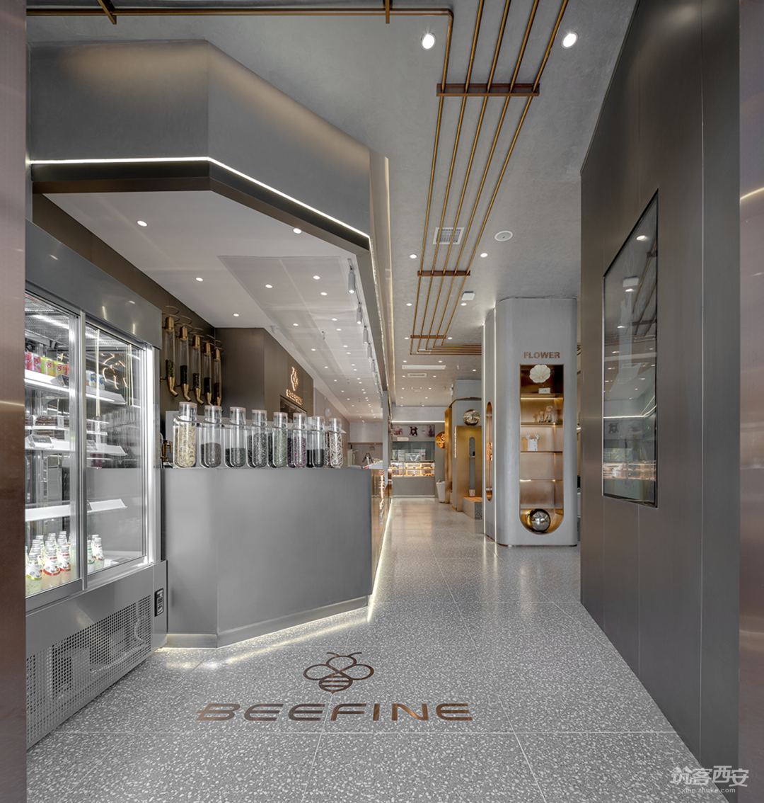 峰集奶茶蛋糕集合店丨中国西安丨峰奕设计-25