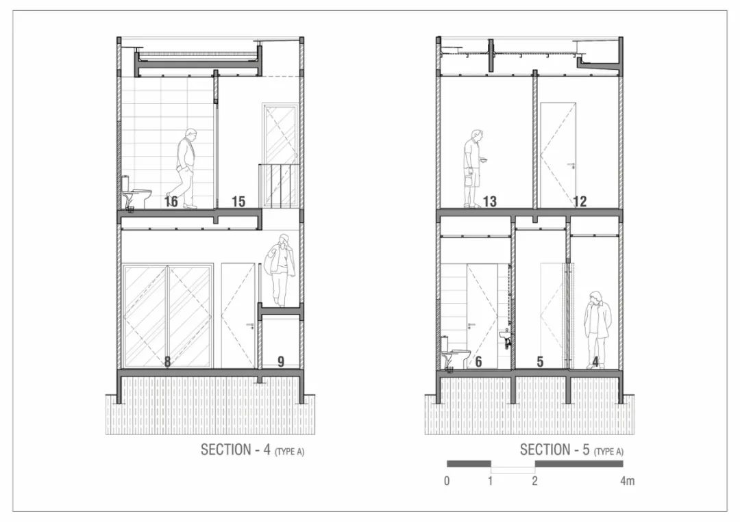 印尼泗水 518 平米地块的 5 个“R 微型住宅”设计-67