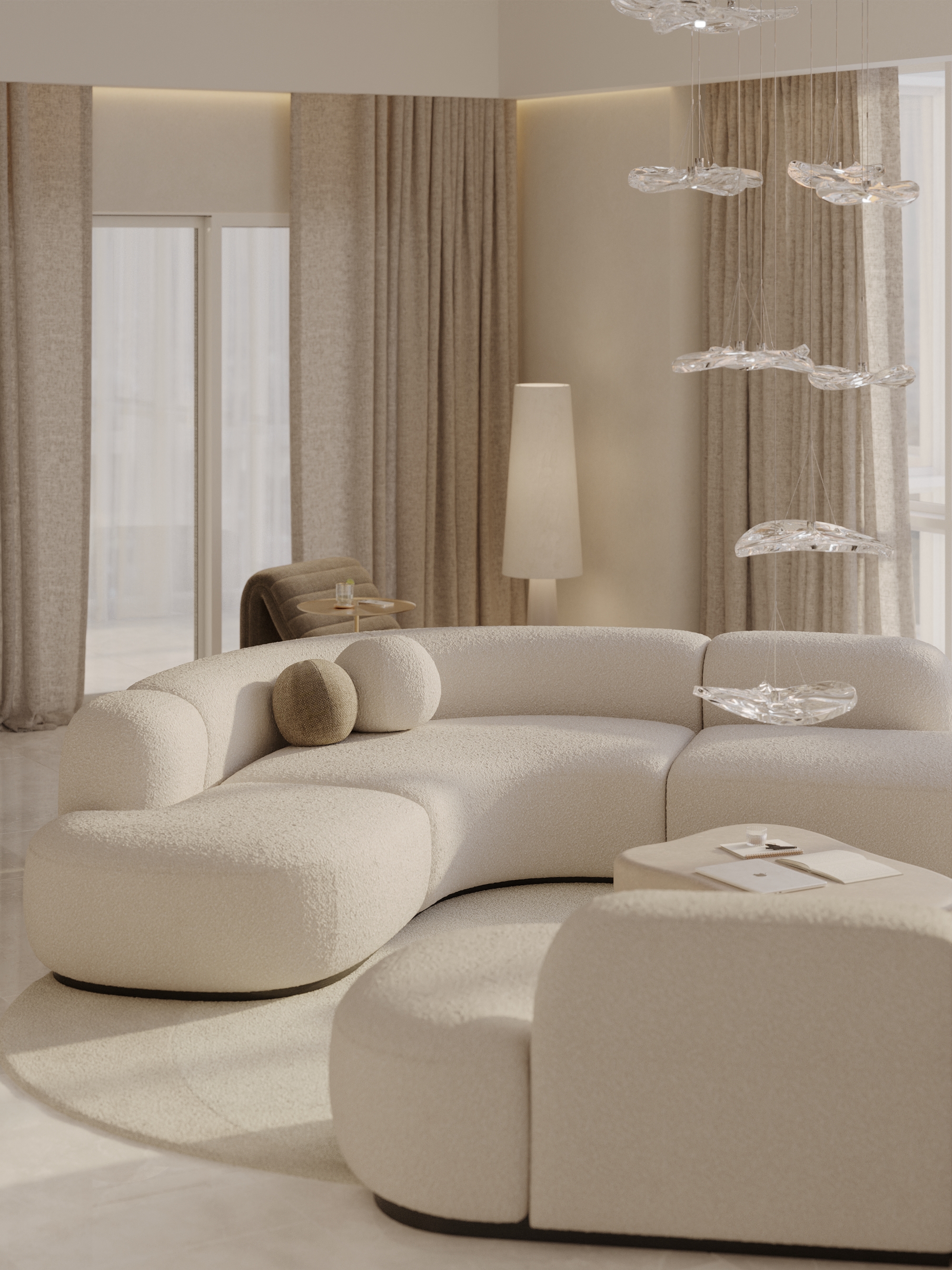Living Area - Palm Jumeirah-1