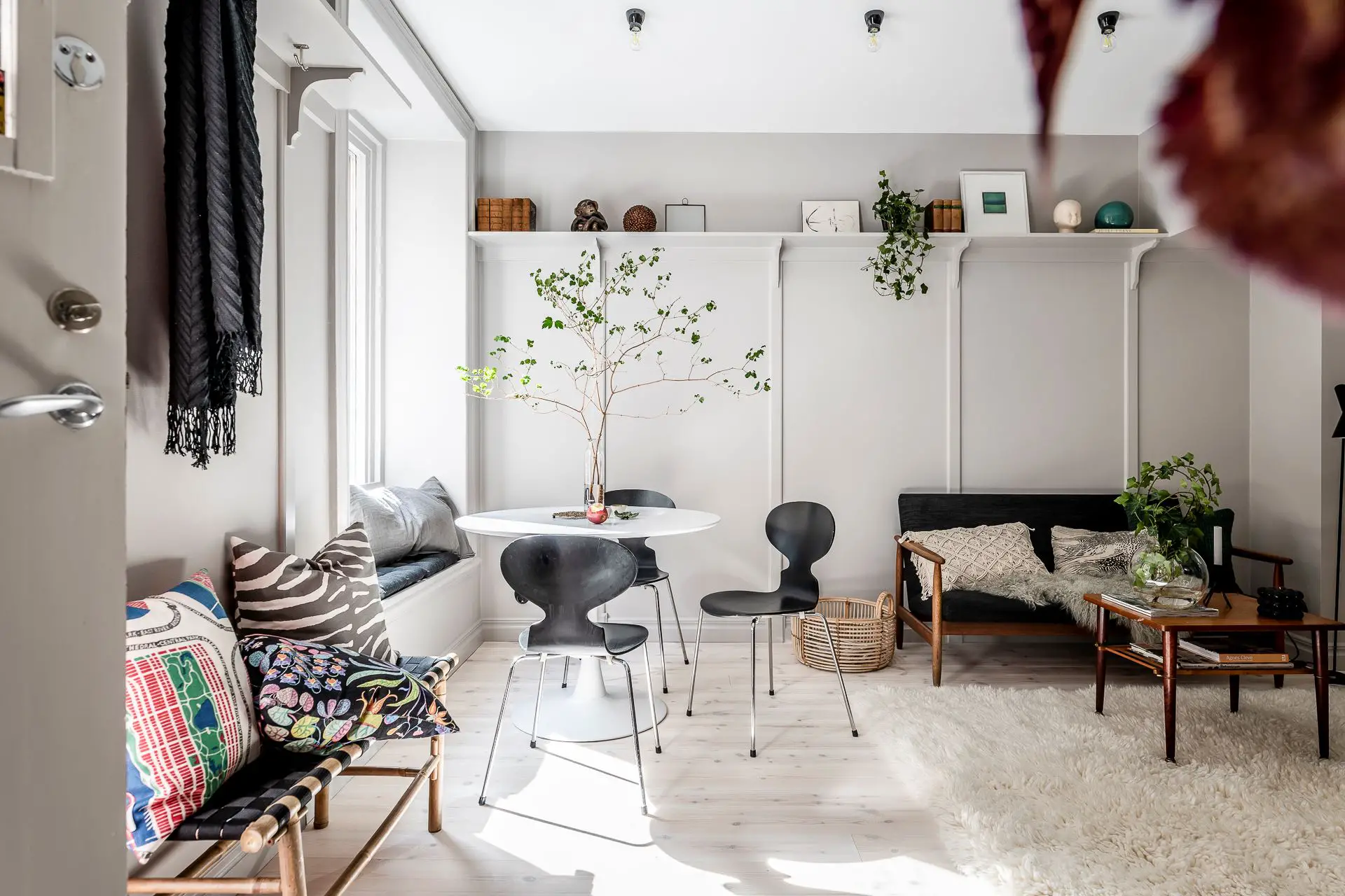 瑞典 1904 年建筑的 41m2 公寓改造 | 古典与现代的完美融合-8