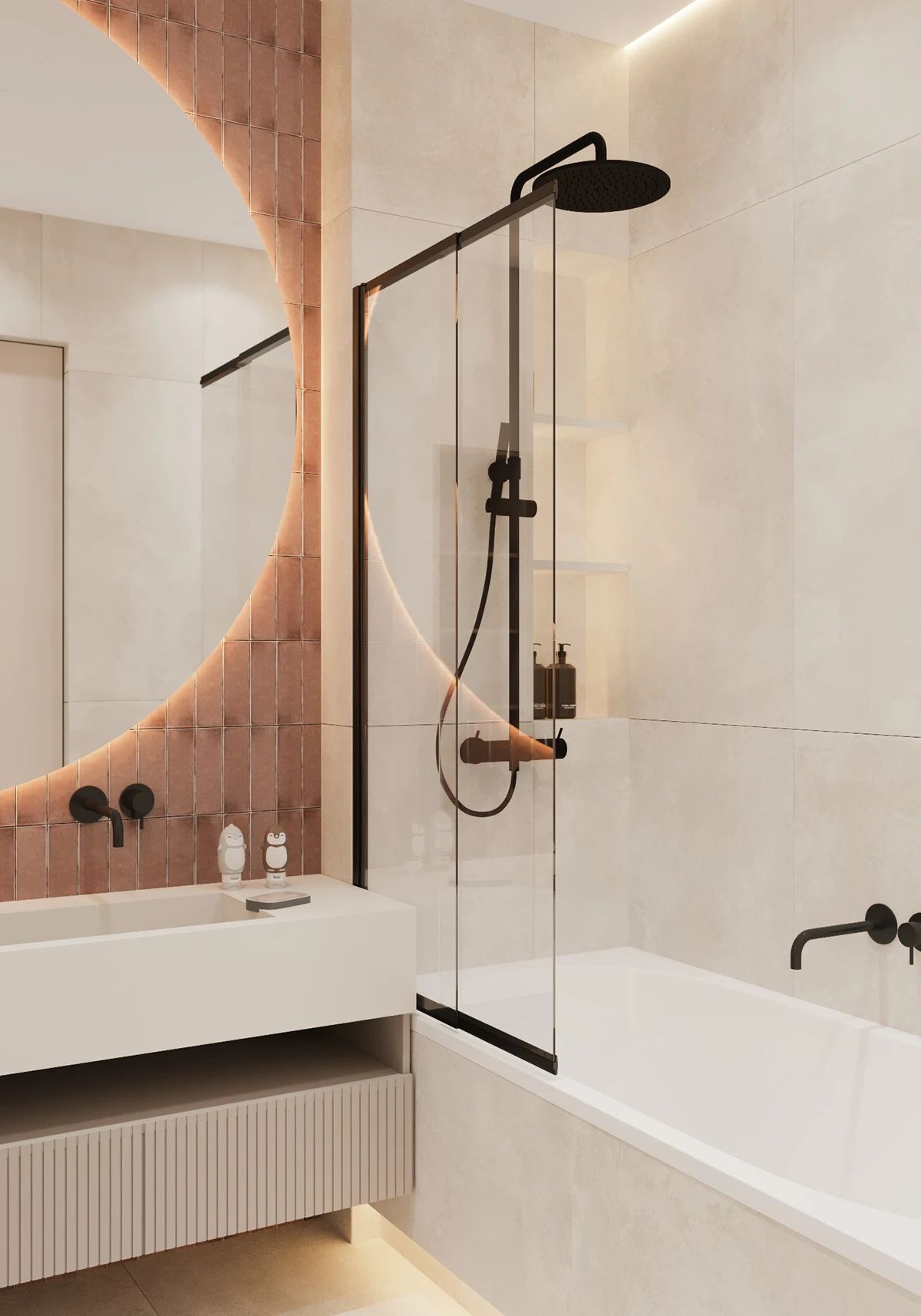 104㎡简约优雅公寓设计丨Bodes studio-27