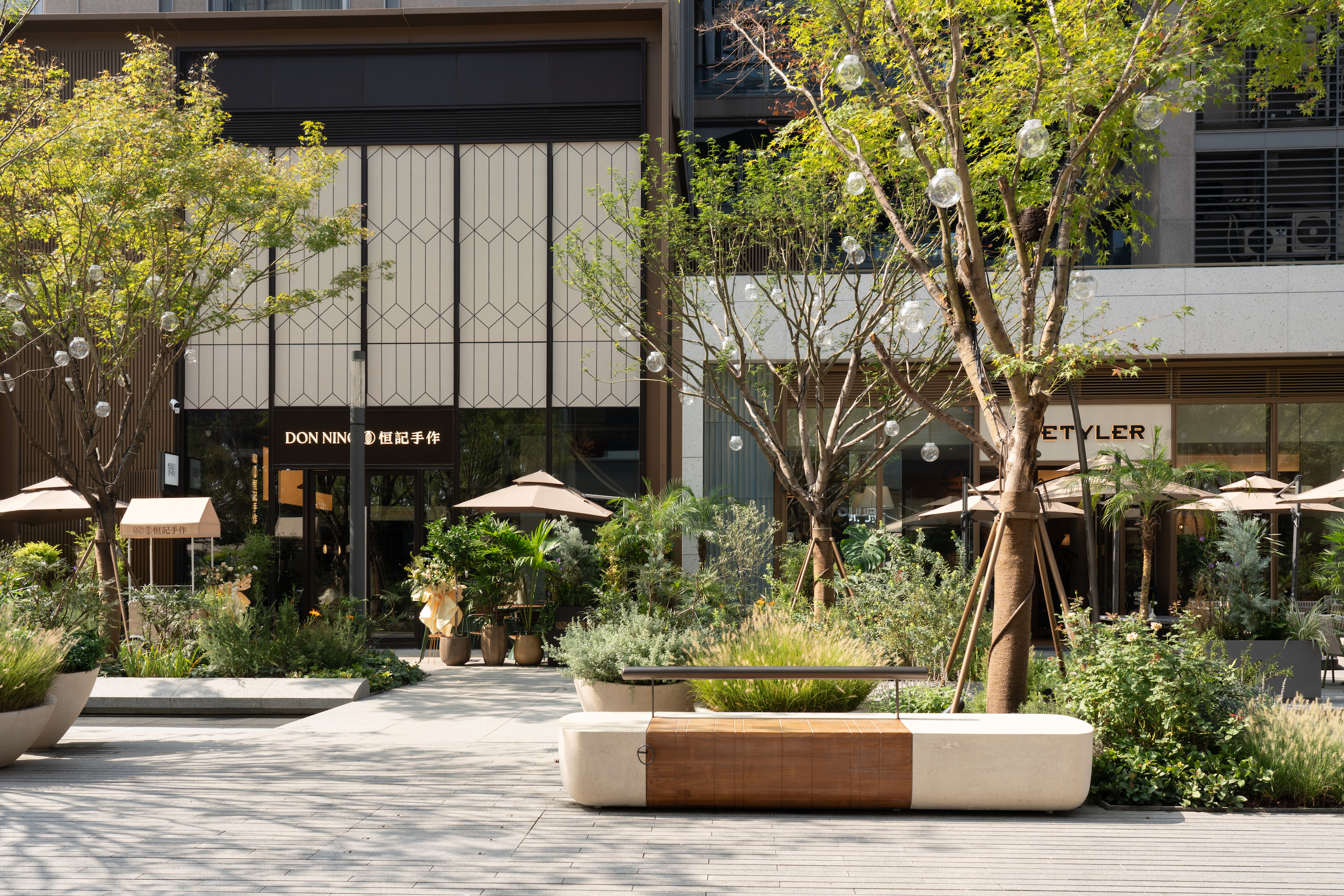 杭州亚奥万象天地景观提升:让自然回归，让生活回归 丨中国杭州丨风物营造-43