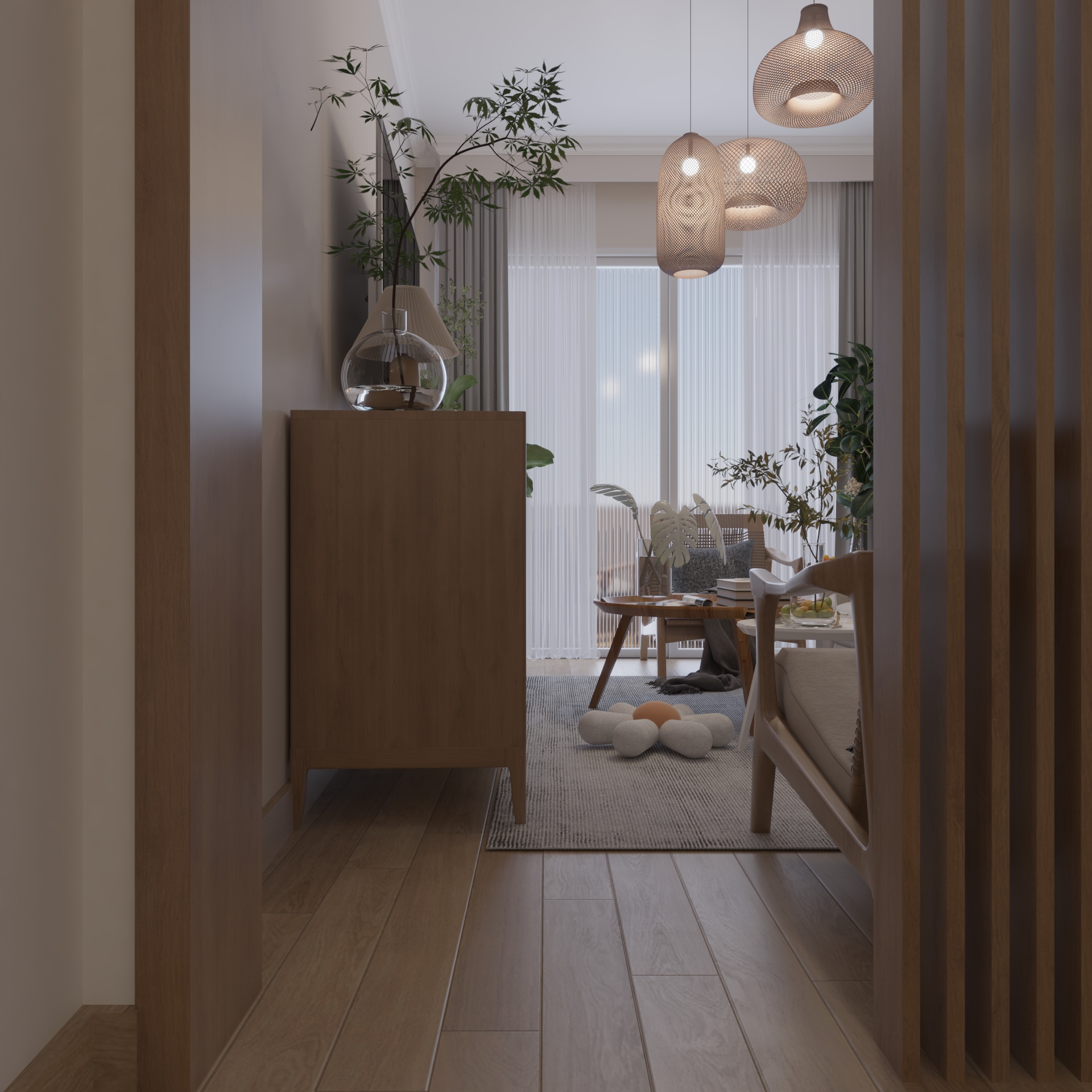 Apartment Boho Style at Saba Basha Alexandria-1