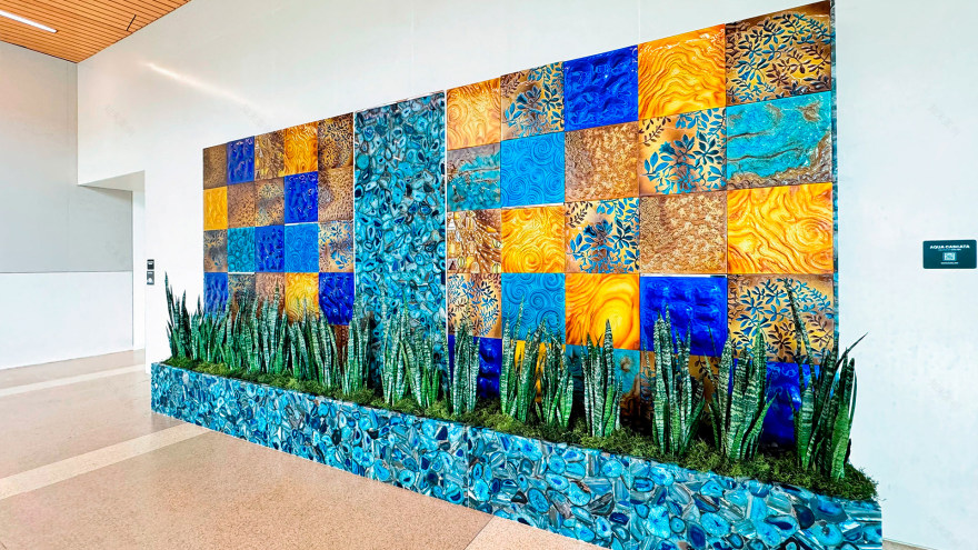 Aqua Cascata室内喷泉设计丨美国克利夫兰丨DION ART团队-16