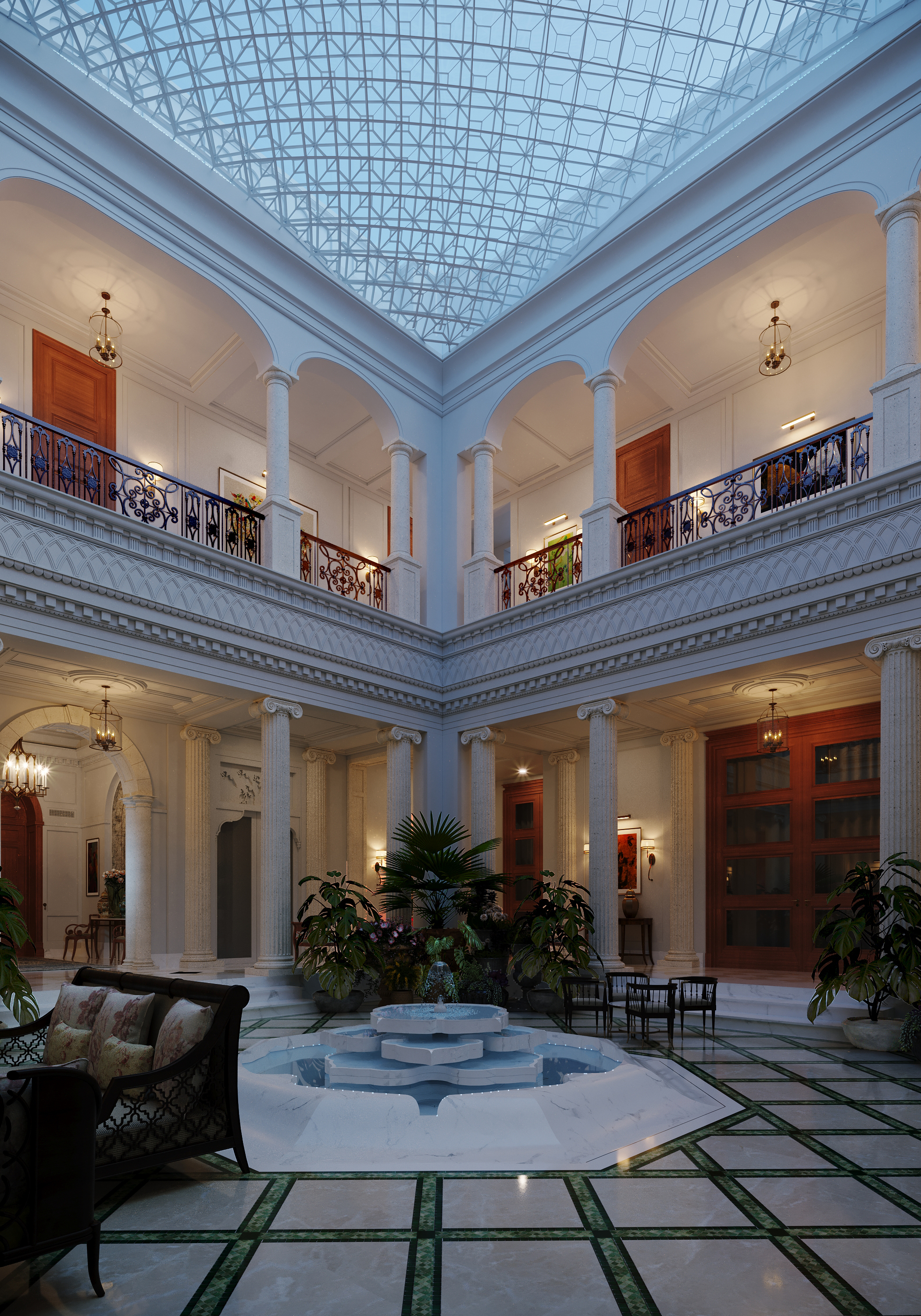 豪华住宅内部-16