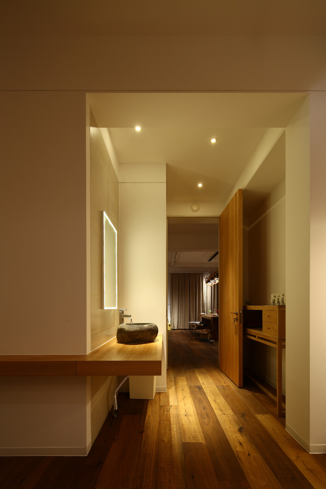 哈尔滨溪树庭院私宅 | 现代简约与自然元素的融合-27