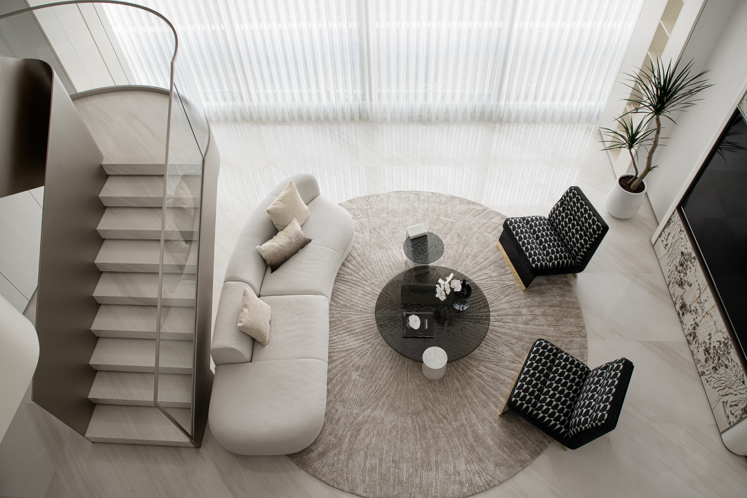 顶层复式丨中国温州丨里外空间设计-22