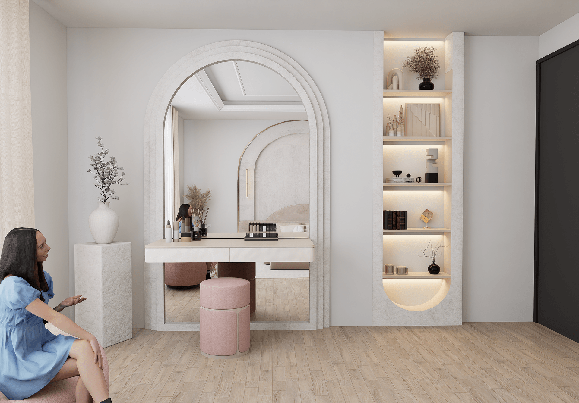 Bedroom - Dusty Pink-4