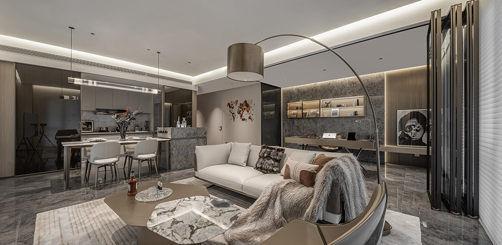 中粮集团【大悦时代广场】住宅样板间项目丨中国成都丨KLID达观国际建筑设计事务所-28