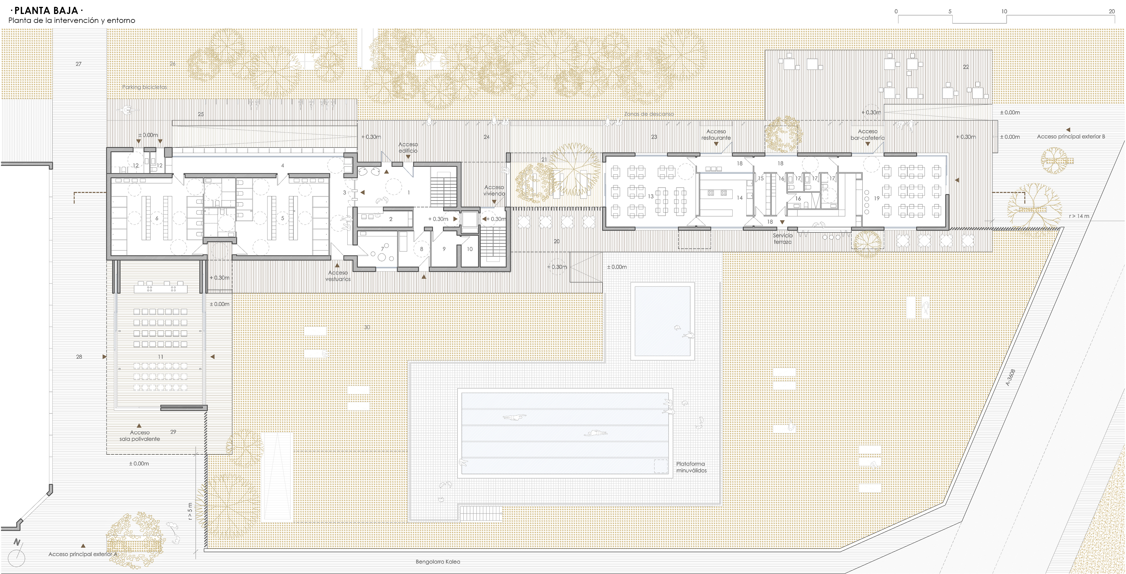 Bengolarra Complex (1st Prize) | Lafuente Silva Arquitectos-20
