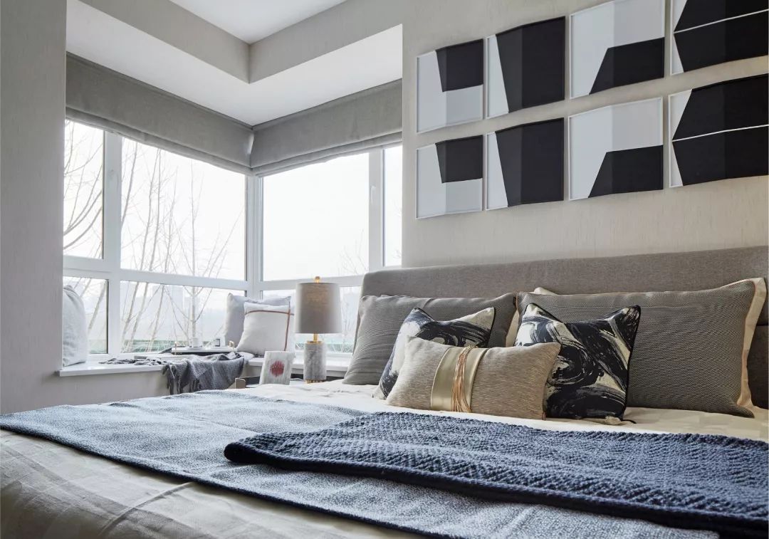 西安合能 114㎡精装房样板间 | 现代简约，文化底蕴-17