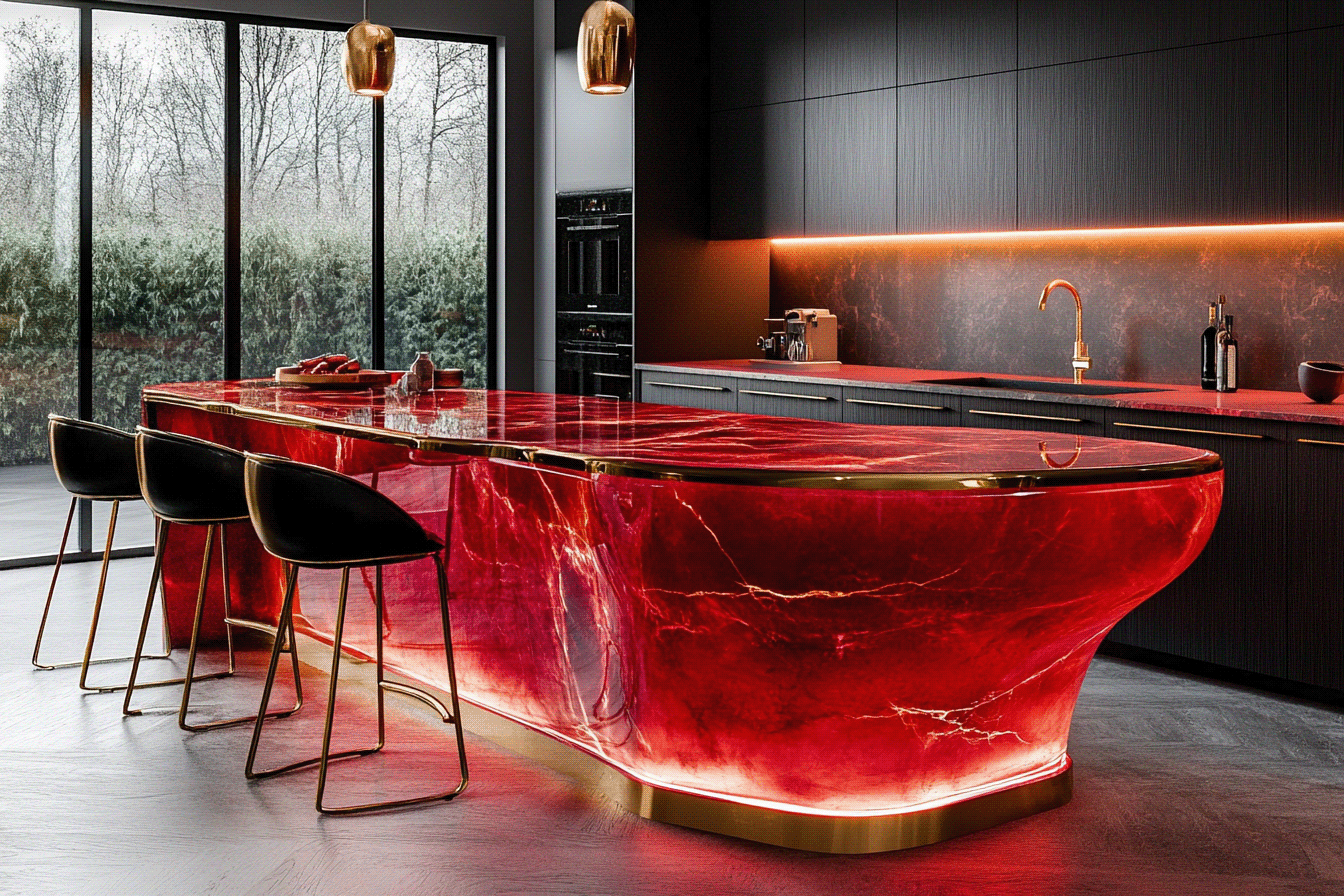 Extraordinary Bespoke Kitchen Islands by AICI-48