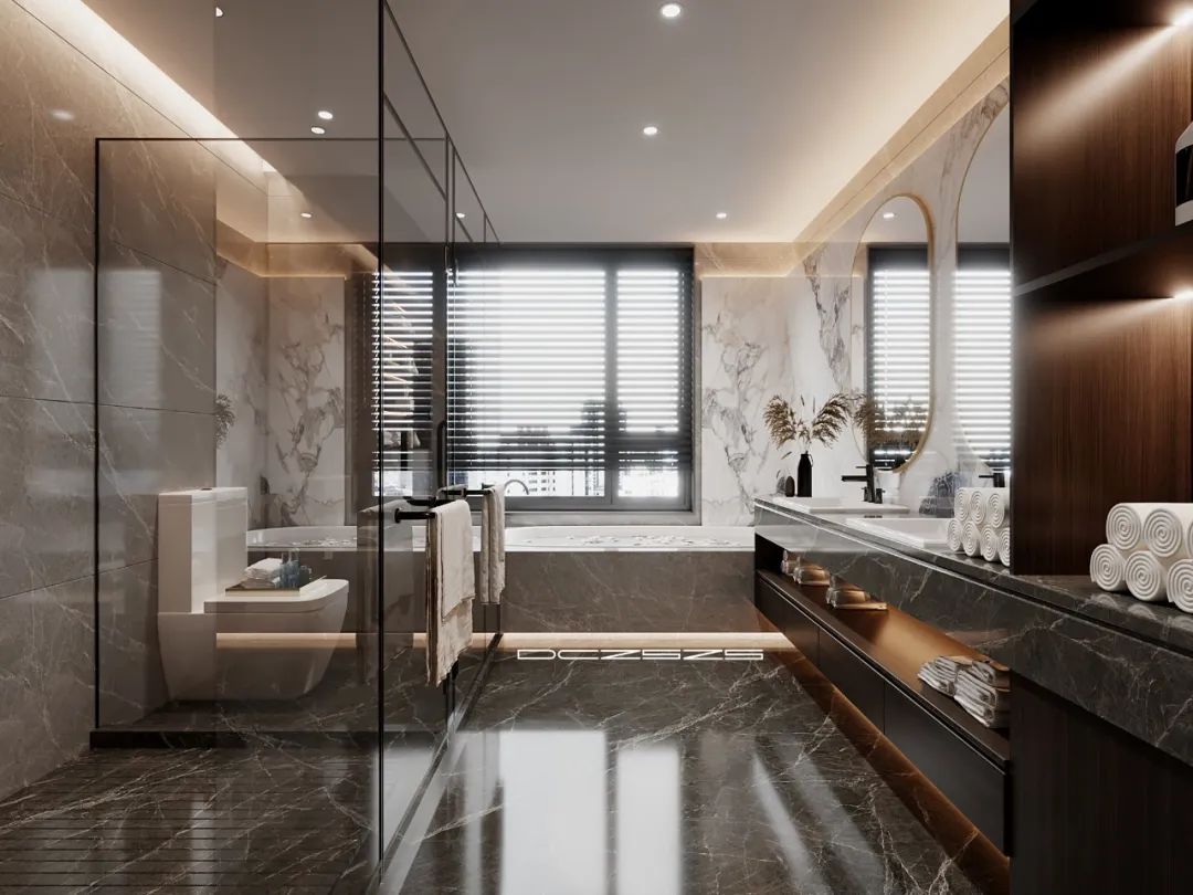 九江誉江华府现代轻奢别墅丨中国九江丨木美空间设计-119