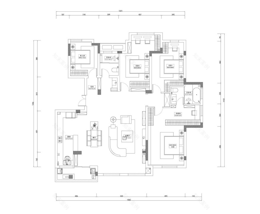 两江御园丹桂园现代简约风装修案例丨中国重庆丨重庆俏业家装饰-15