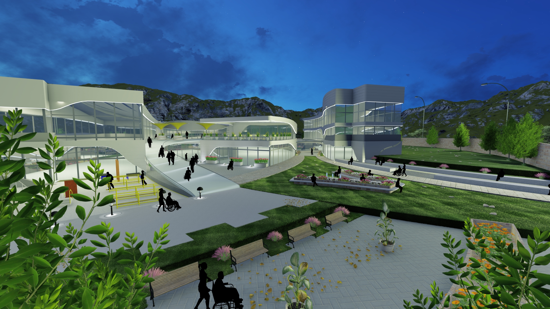 Graduation project- Disabled Rehabilitation Center-4