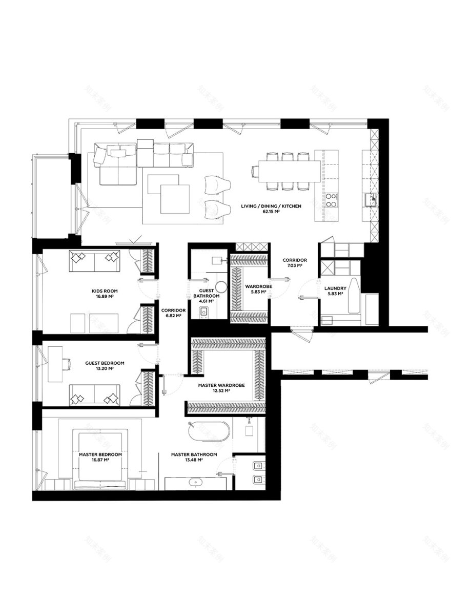 优雅公寓丨乌克兰基辅-4