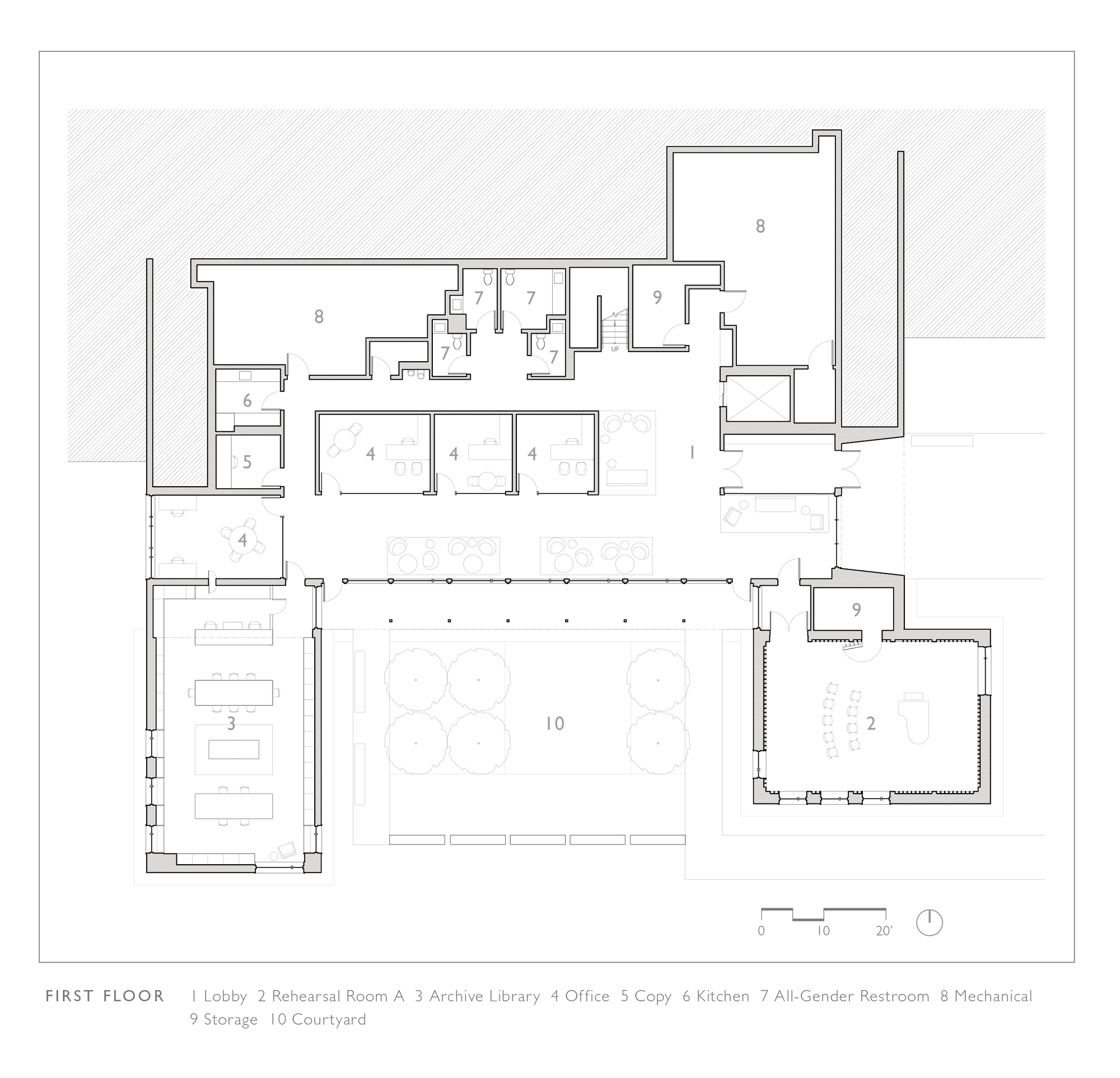 Marlboro Music Reich Rehearsal Building & Music Library / HGA-32