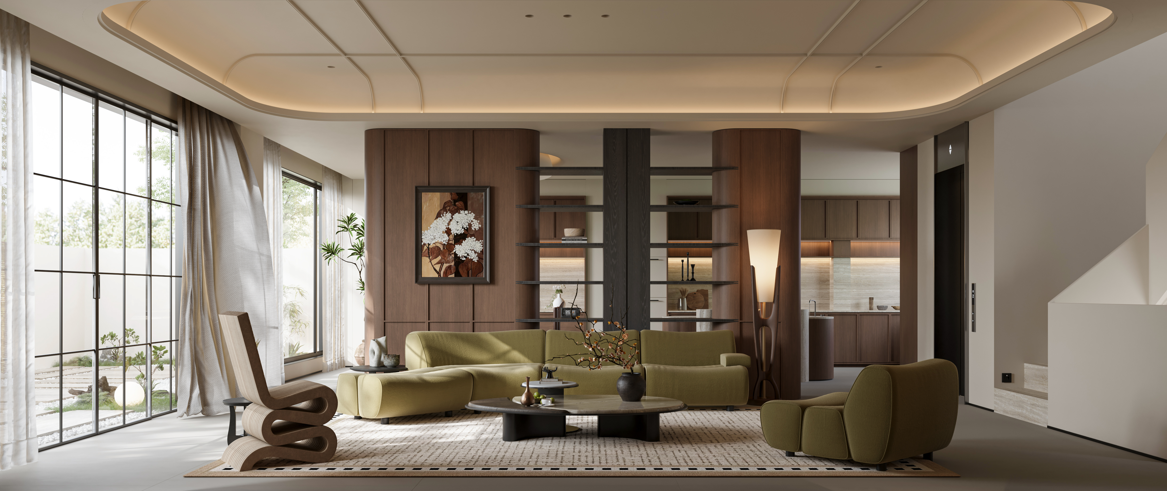 中古别墅设计效果图-5