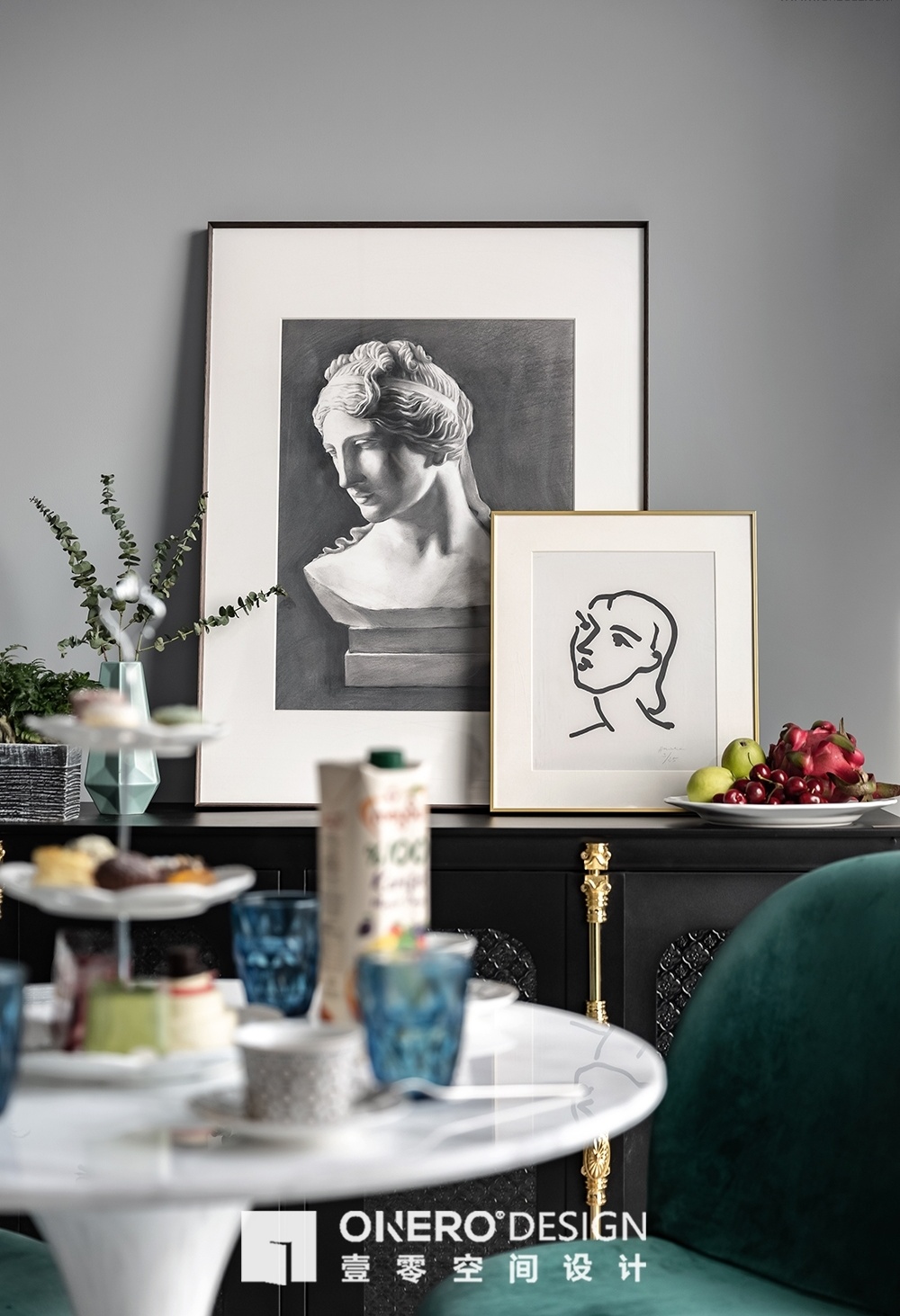 武汉华侨城欧式大宅摩登变身，去风格化艺术之家-54