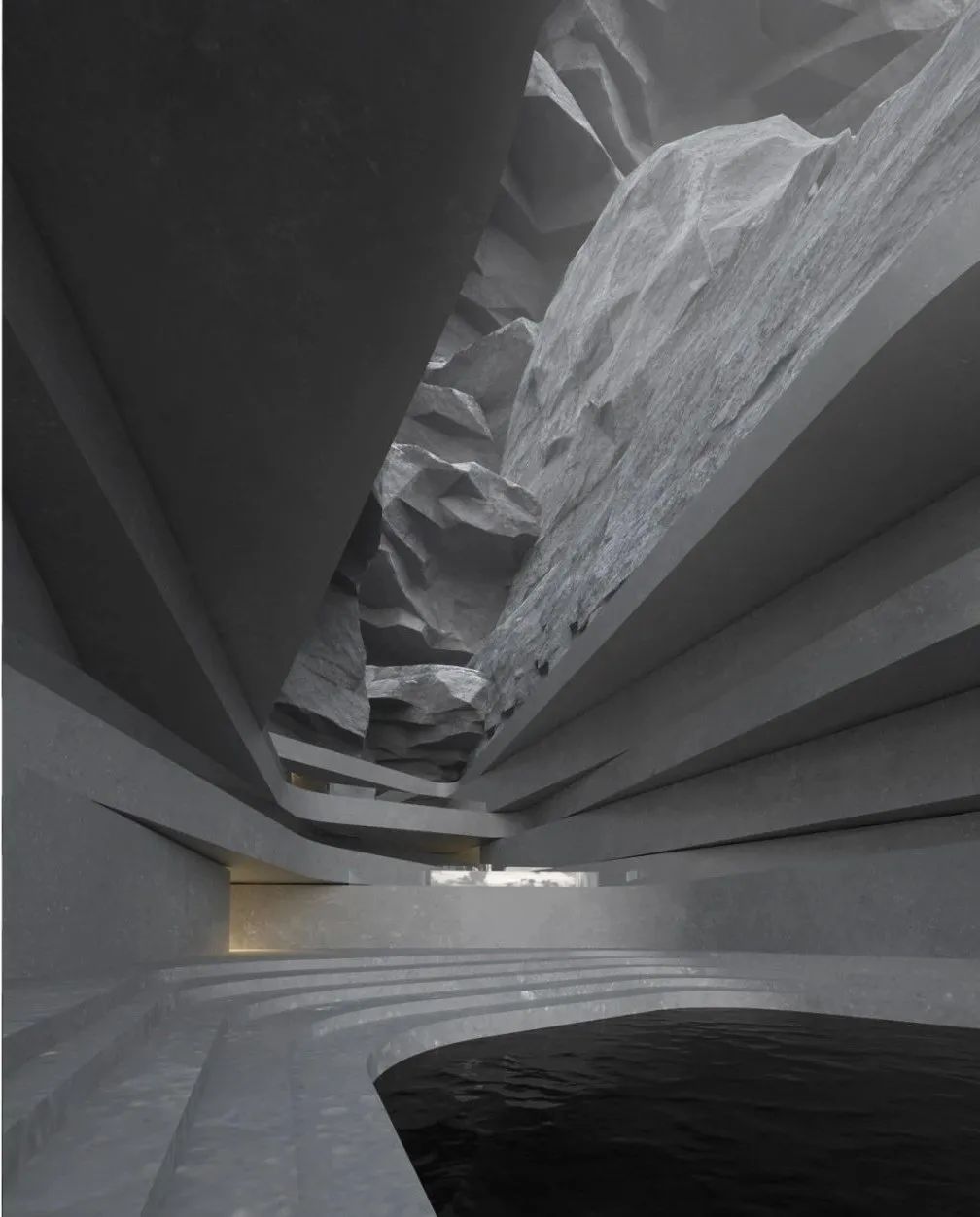 未来主义建筑的奢华幻想丨Roman Vlasov-19