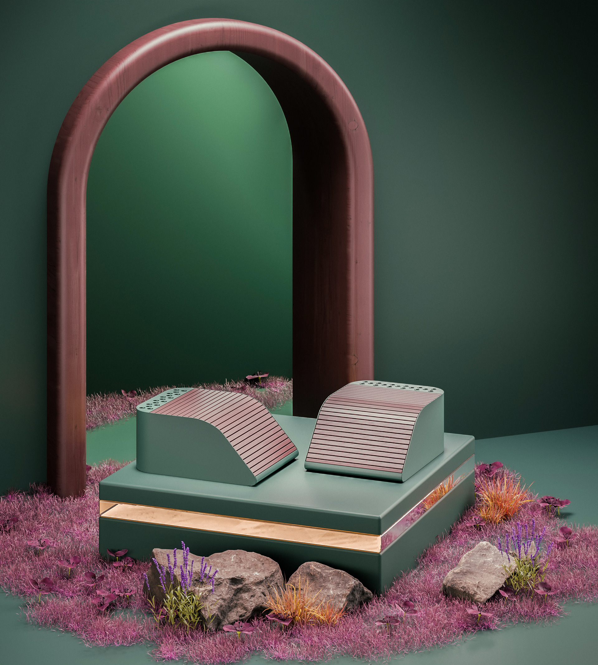 开发定制公园家具-5