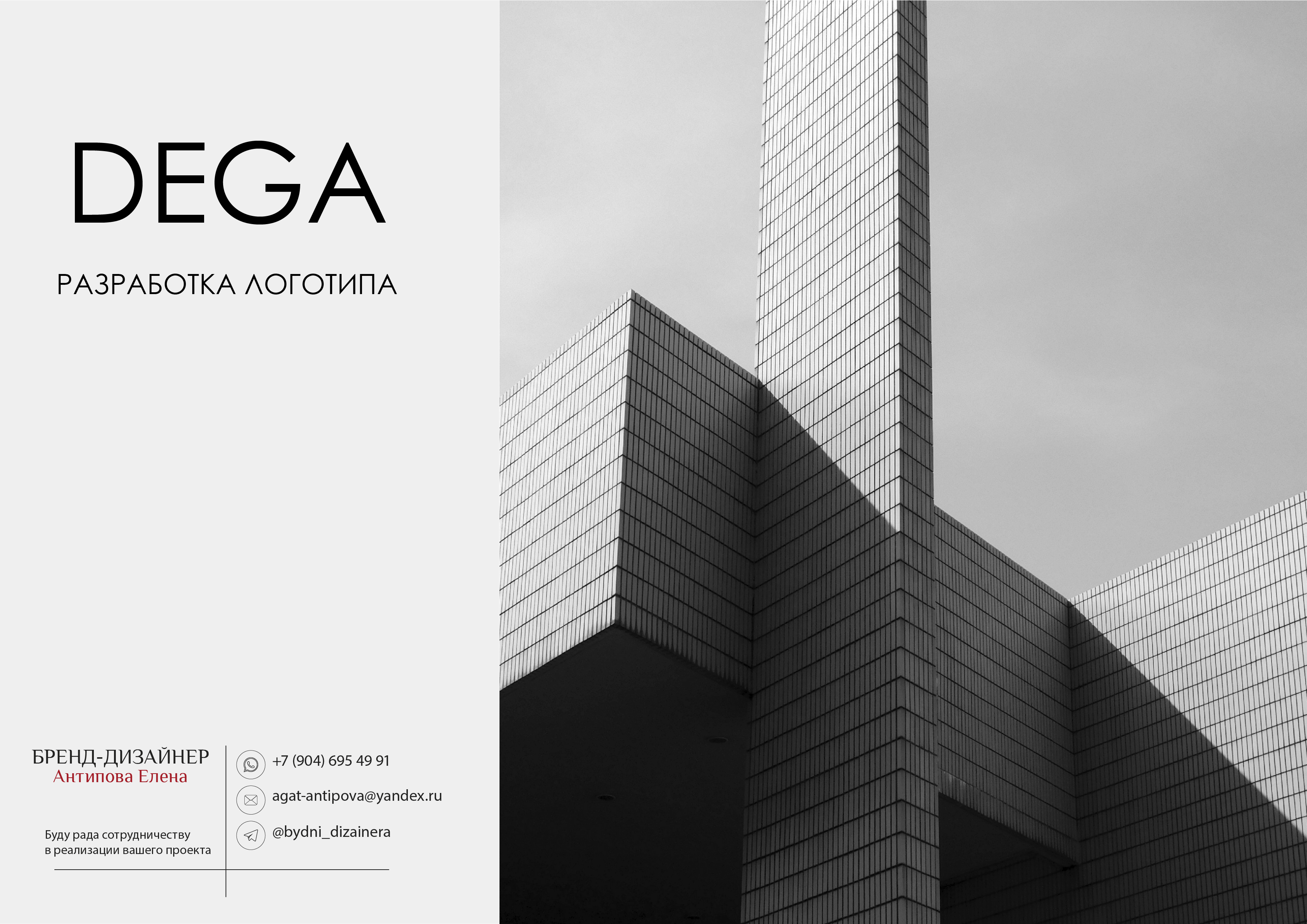 DEGA 集团公司标志设计-0