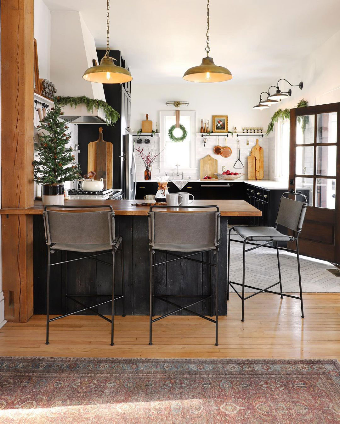 美式风情圣诞小屋 | 140 年历史的威斯康星州农场住宅-3