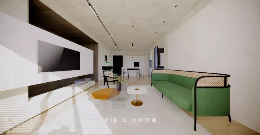 极简生活美学 | 鑫景湾 120㎡宁静空间-16