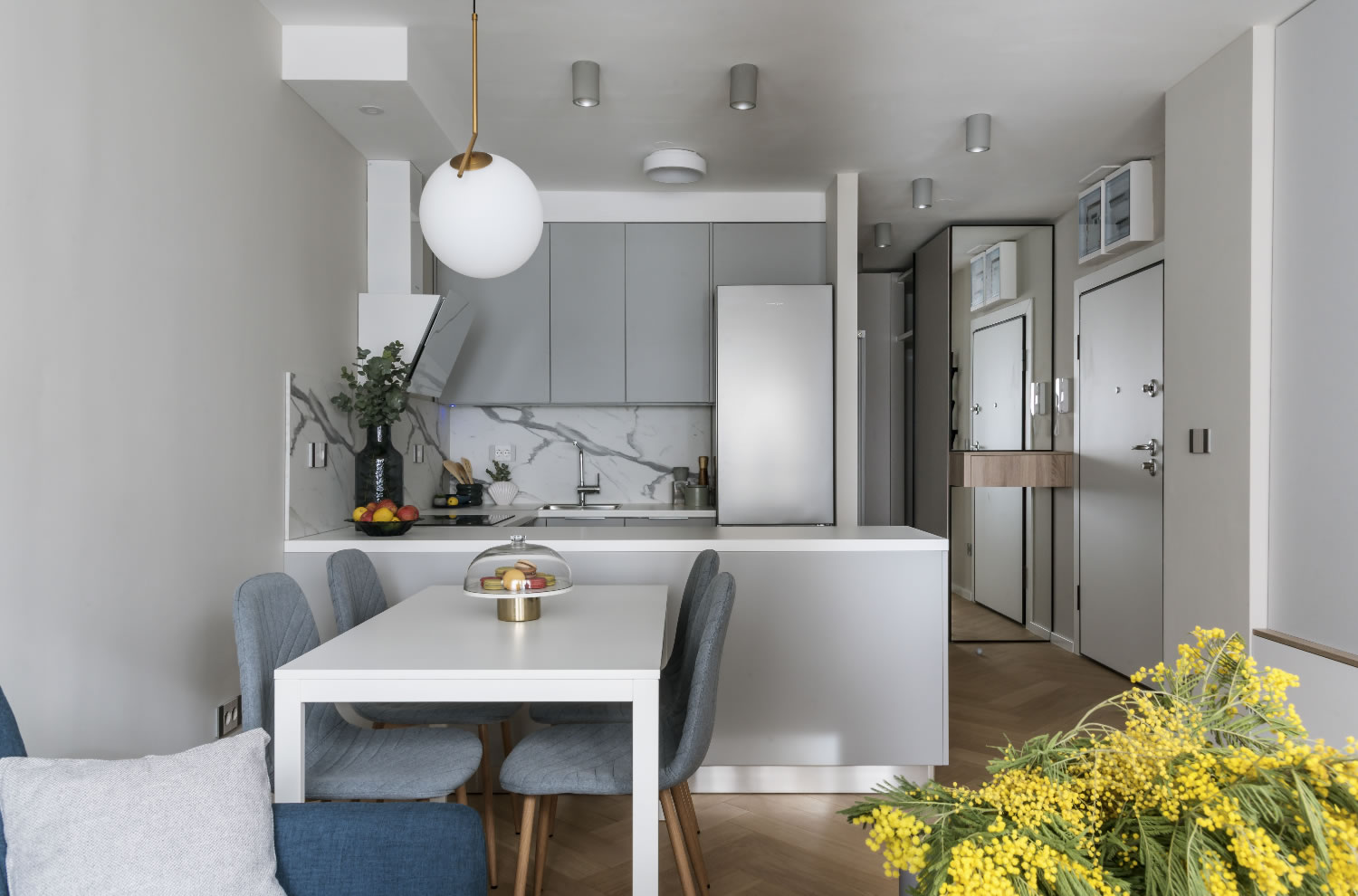 30㎡单身公寓厨房改造项目丨克罗地亚萨格勒布丨Nord销售展厅专业人员-42