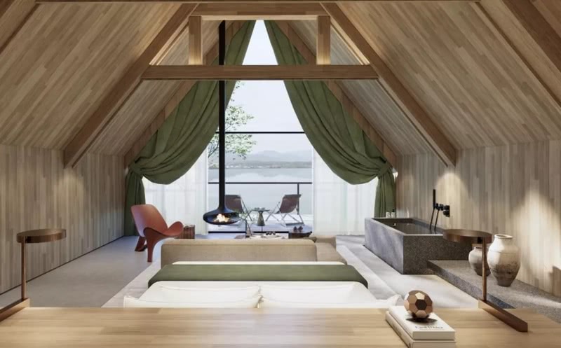 华北野奢度假酒店“轻也”设计丨AD 国际-12