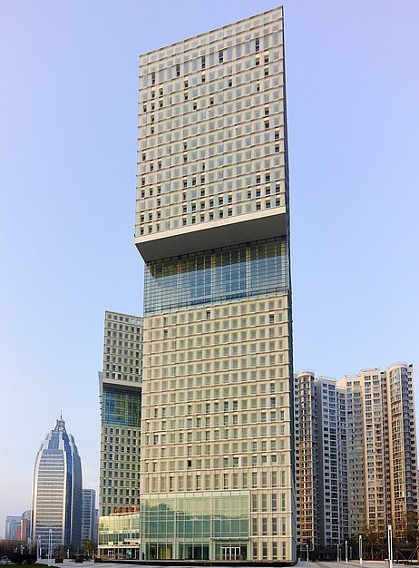 达伦世纪综合大楼(注:Comple·推测可能是Complex的拼写错误,常见意思有综合大楼等) 丨中国青岛丨Baumschlager Eberle Architekten-35