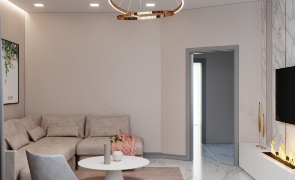 140平米现代风格住宅设计-19