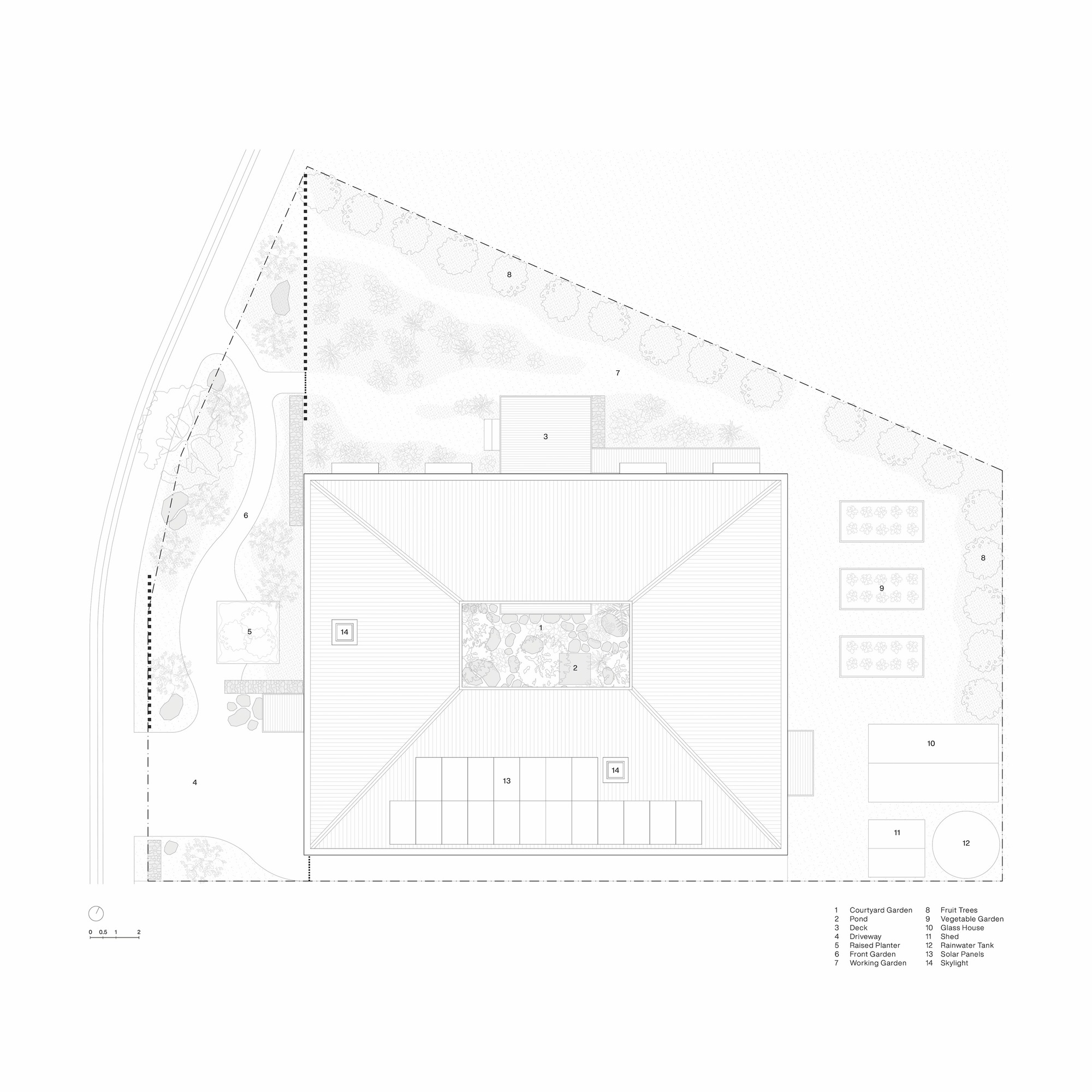 三座花园住宅丨澳大利亚丨PARABOLICA-27