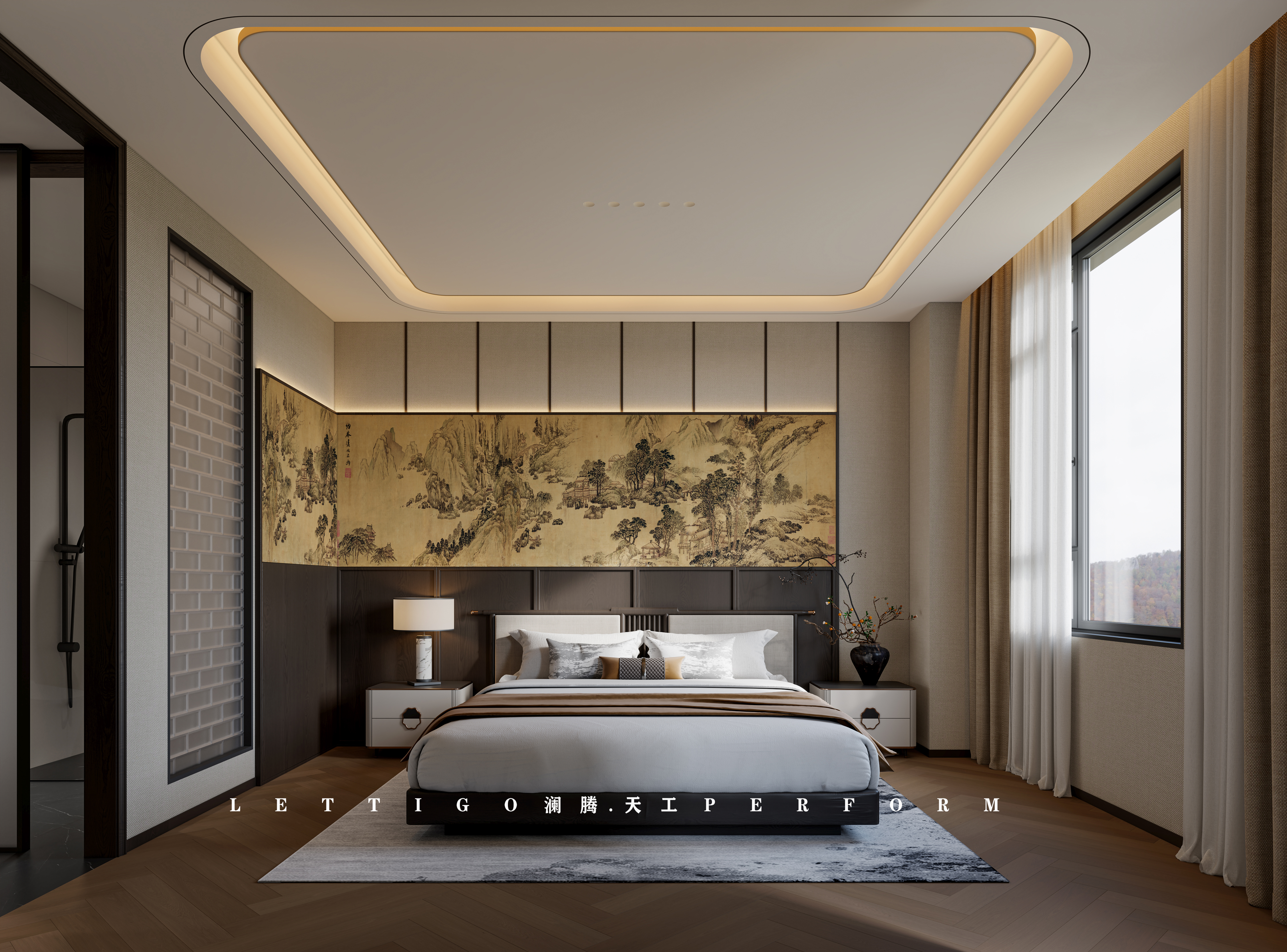 新作 | 九里河会所 | 邂逅中式美学-10