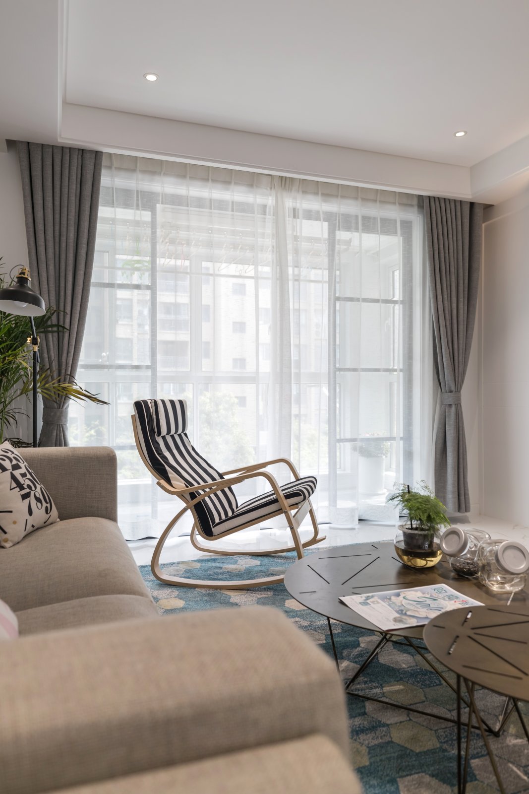 黎明曙光   135㎡清新明亮 胡建敏设计-5