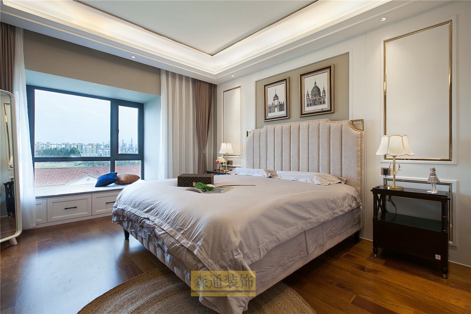 昆明海埂悦府轻美风格三室两厅设计-21