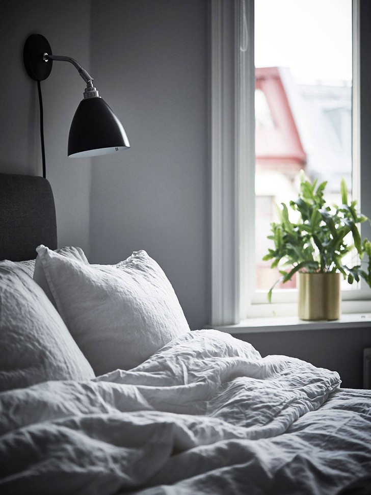 斯德哥尔摩黑白极简公寓 | 经典 Scandinavian 设计魅力-16