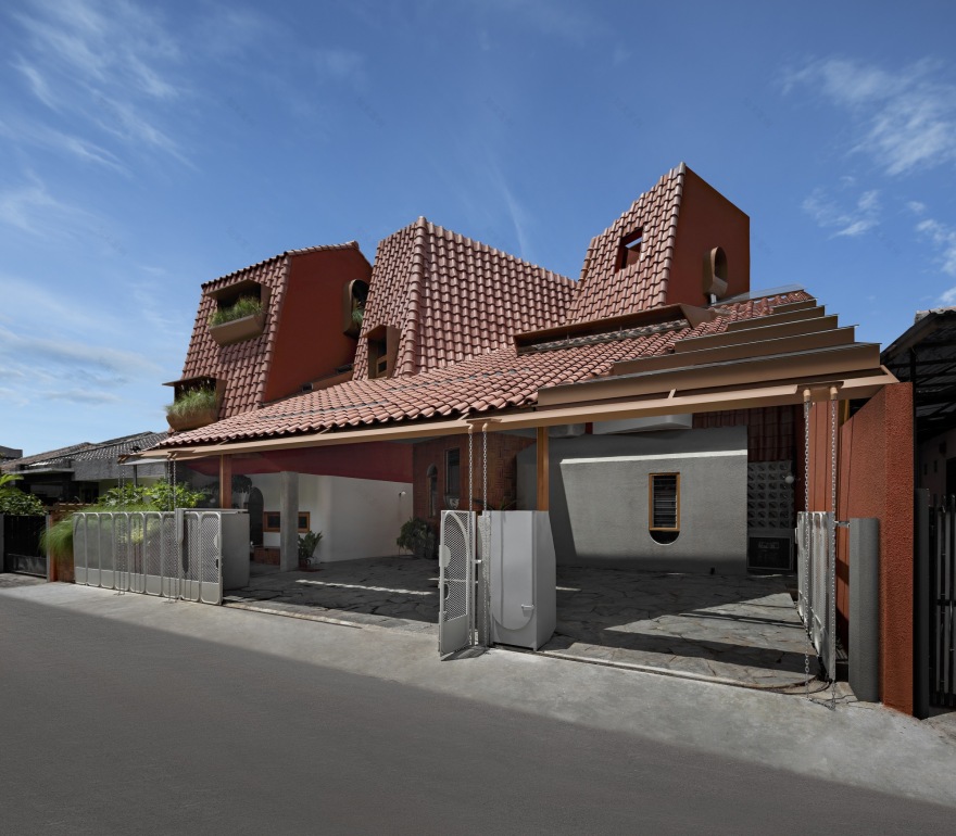 心烦意乱的房子丨印度丨Ismail Solehudin Architecture-14