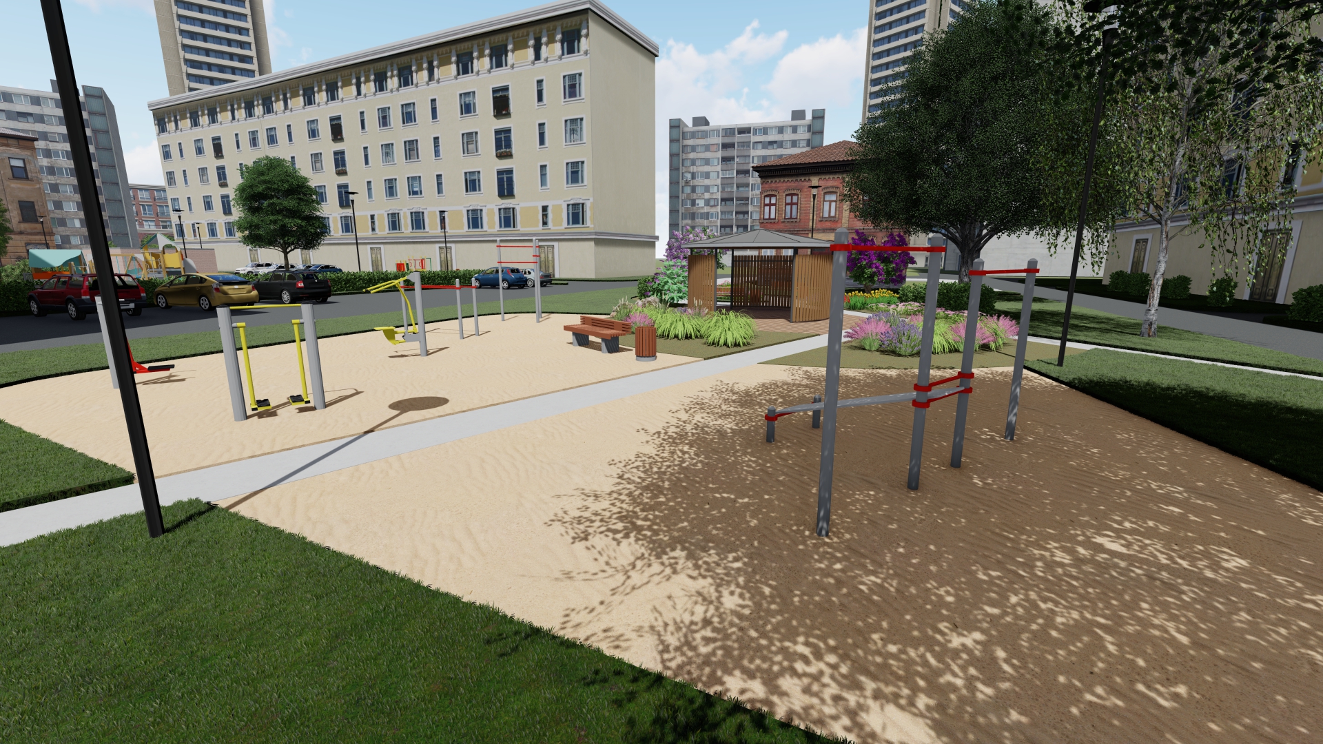 3d визуализация детской площадки-4